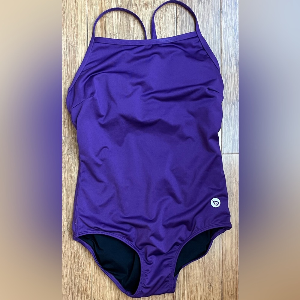 BALEAF Women's Athletic Training Purple Swimsuit Size 34 Med/Large B-15 - Picture 4 of 8